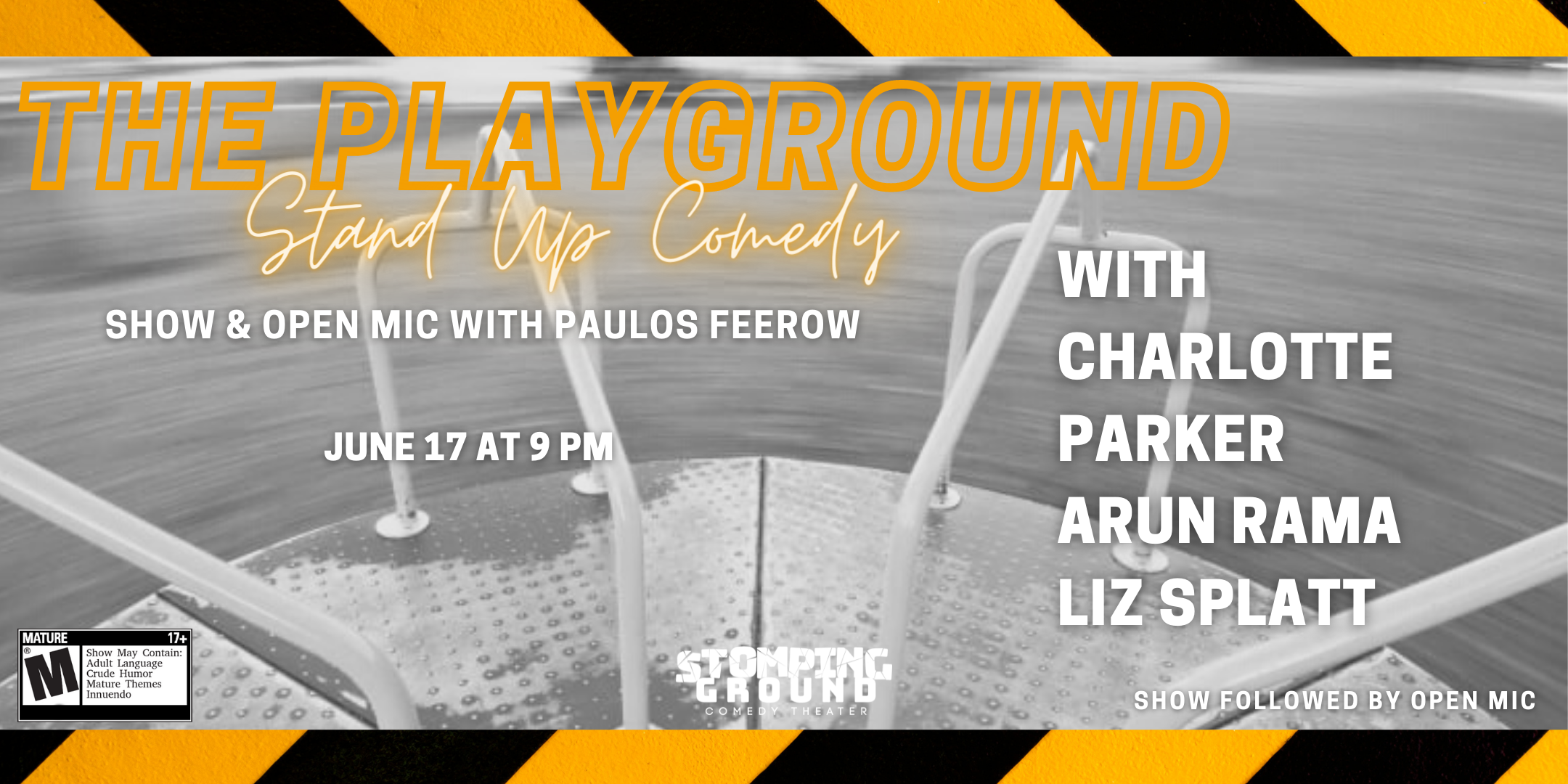 The Playground: Stand Up Comedy Show & Open Mic - Stomping Ground Comedy  Theater